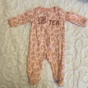 0-3 month, Little Sister sleeper by Carter’s